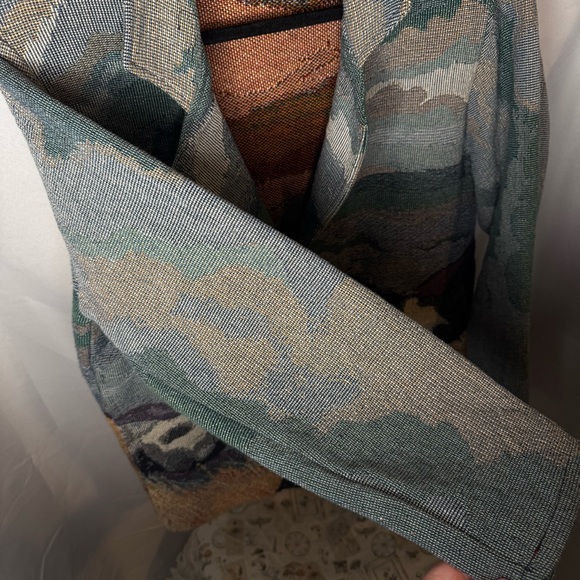 Vintage Painted Pony Tapestry Blazer - Picture 10 of 12